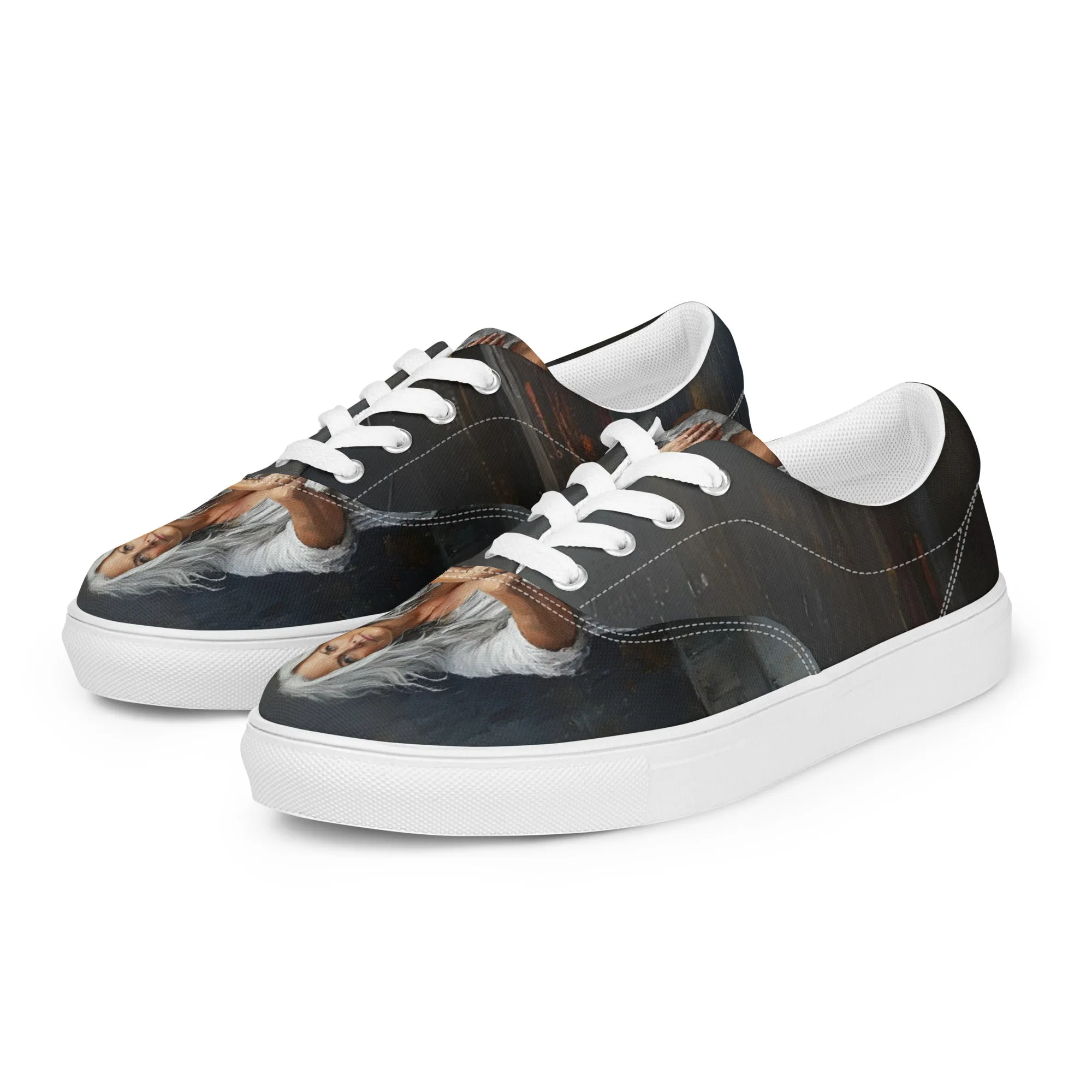 Unseen Glory Women’s lace-up canvas shoes