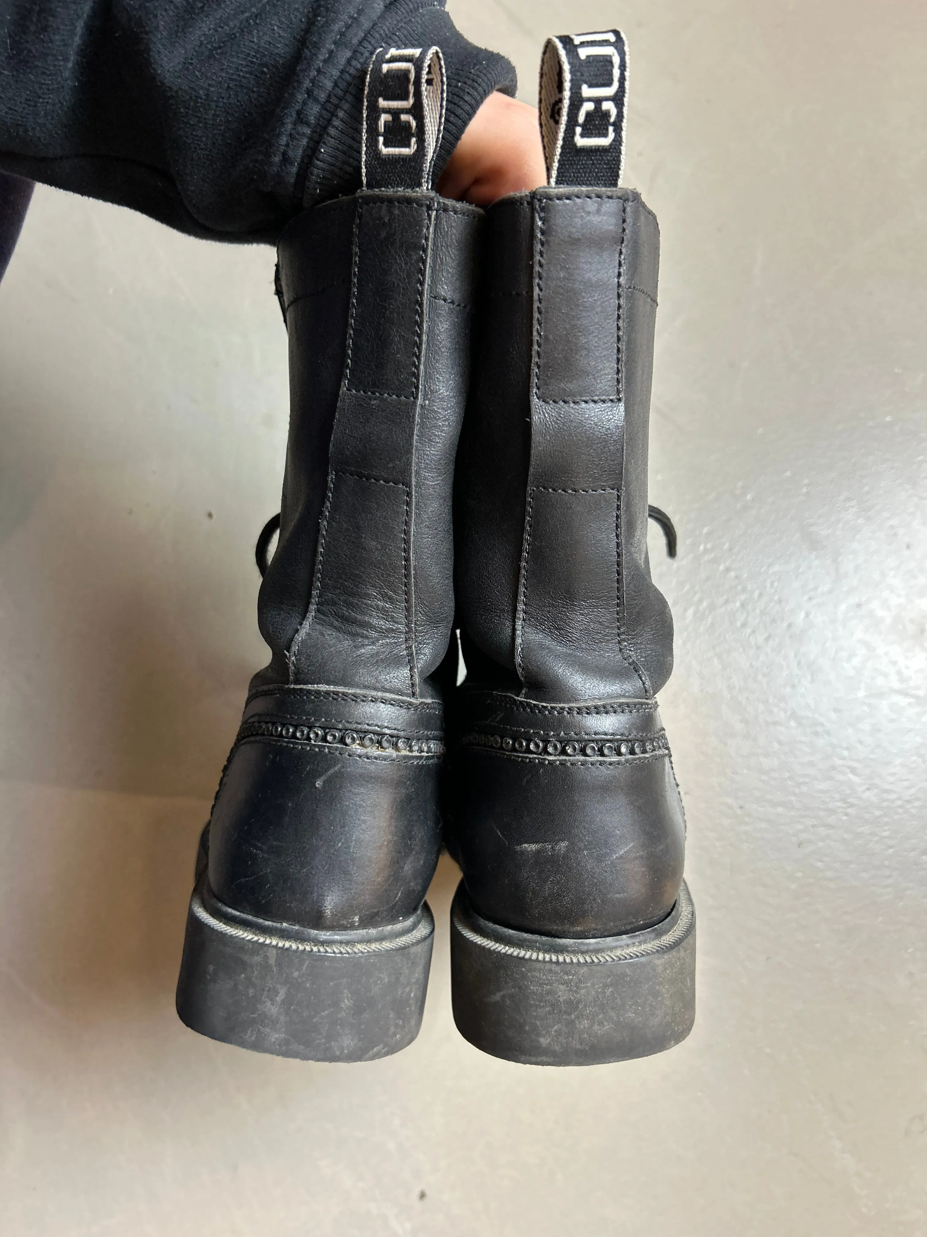Vintage Black Cult Boots 41