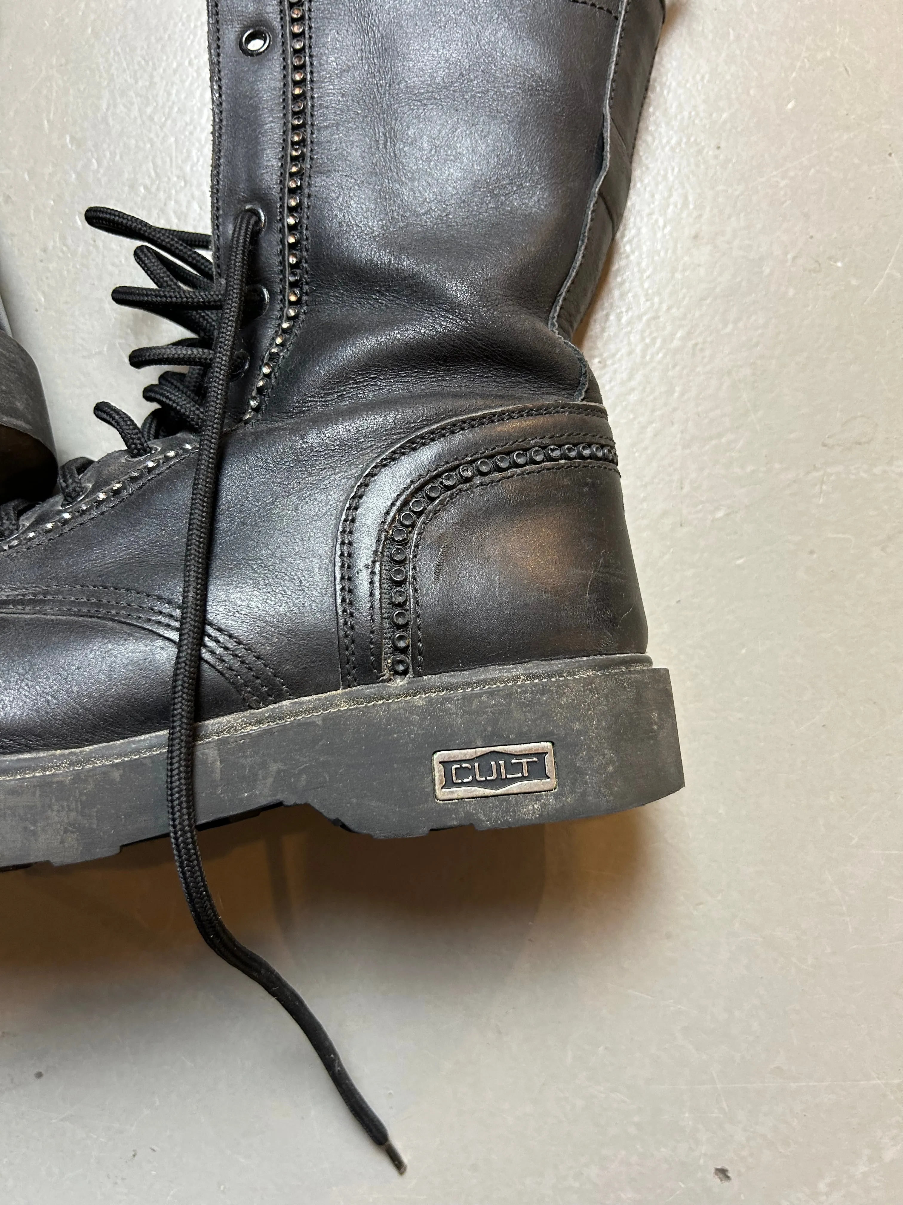 Vintage Black Cult Boots 41