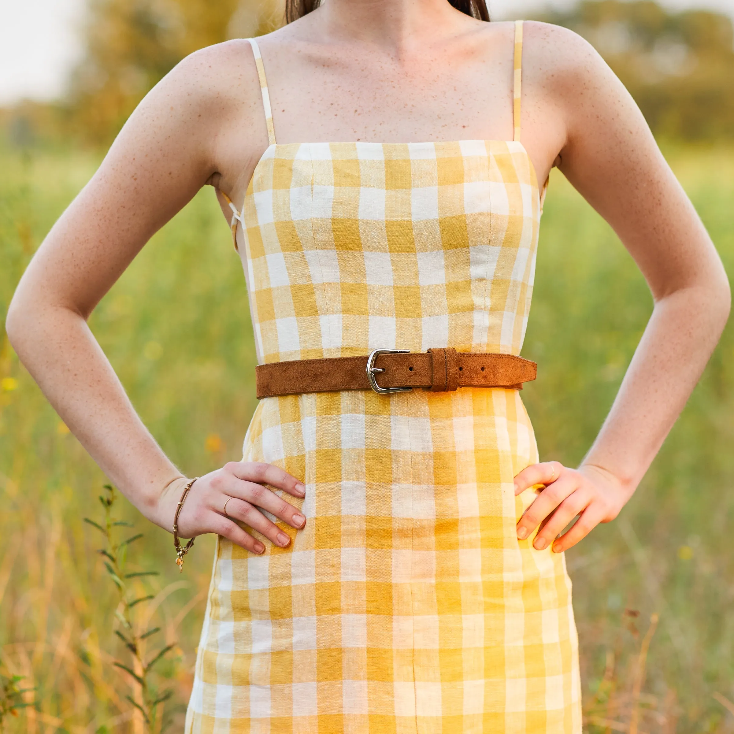 Women's Suede Belt
